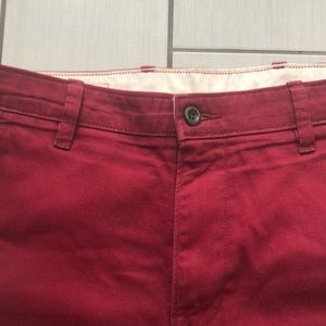 Men’s Levi red pants 32x30